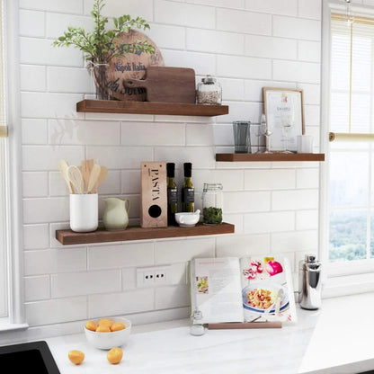 Floating Shelves Tray Bookshelves