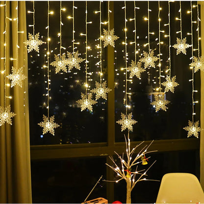 Snowflakes LED String Lights