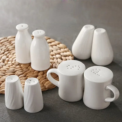 White Seasoning Bottle in 2Pcs