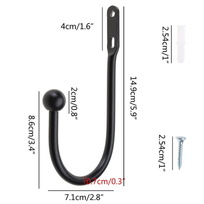 Curtain Holdback Hooks