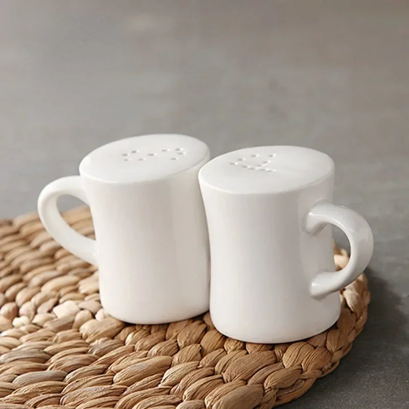 White Seasoning Bottle in 2Pcs