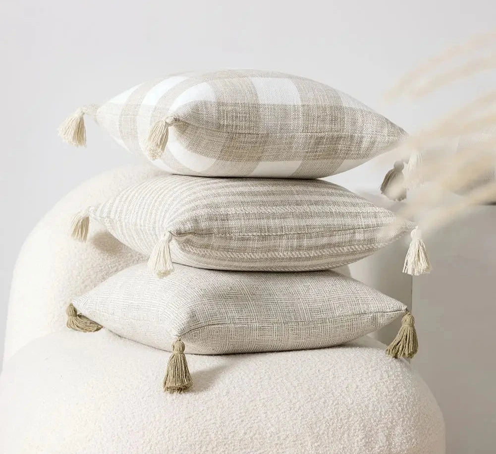 Tassels Cushion Cover