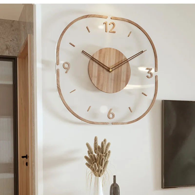 Wood Clock