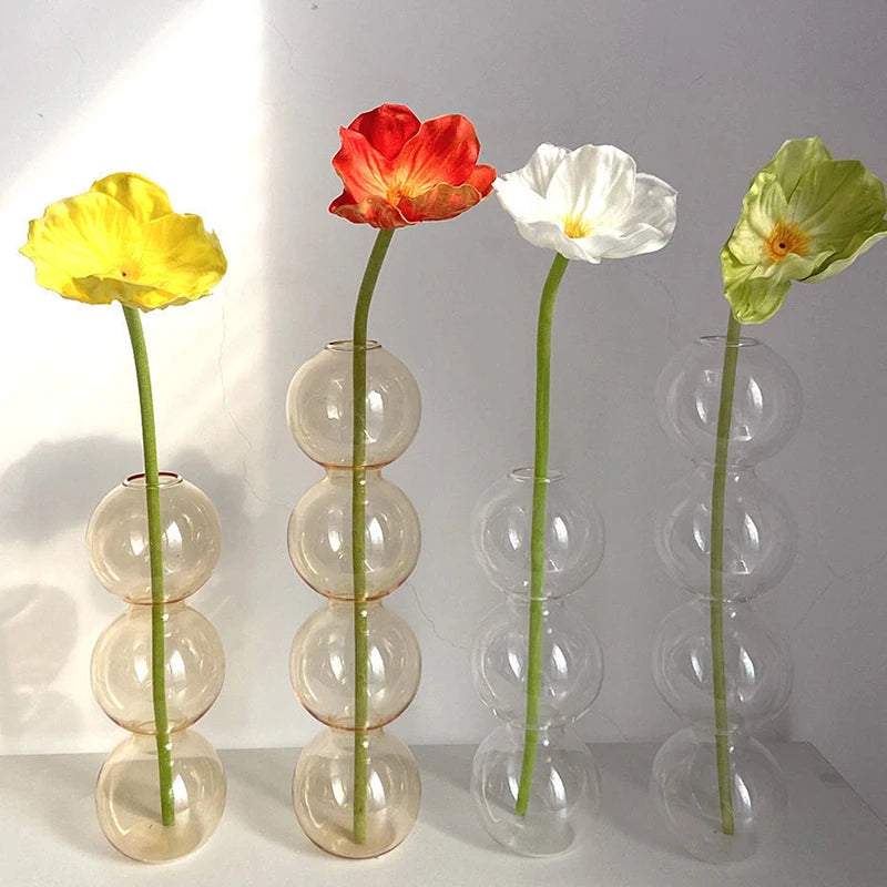 Glass Bubble Vase