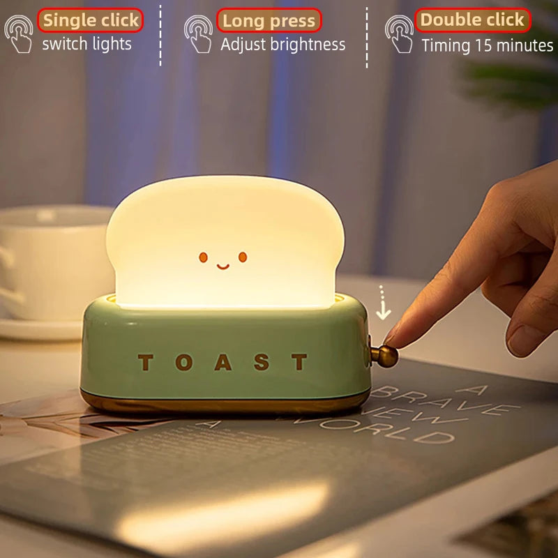 Bread Toast Table Light