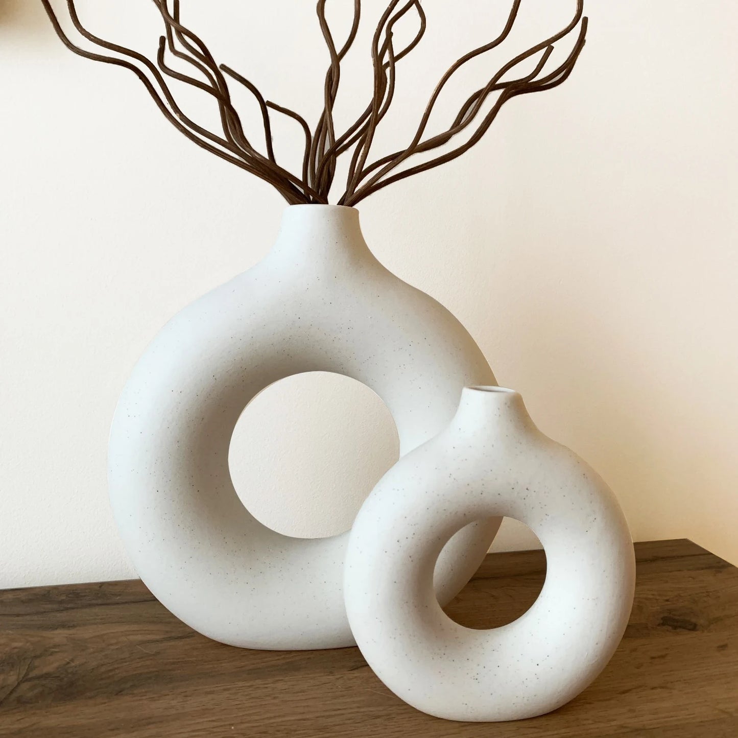 Circular Hollow Vase