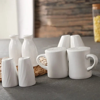 White Seasoning Bottle in 2Pcs