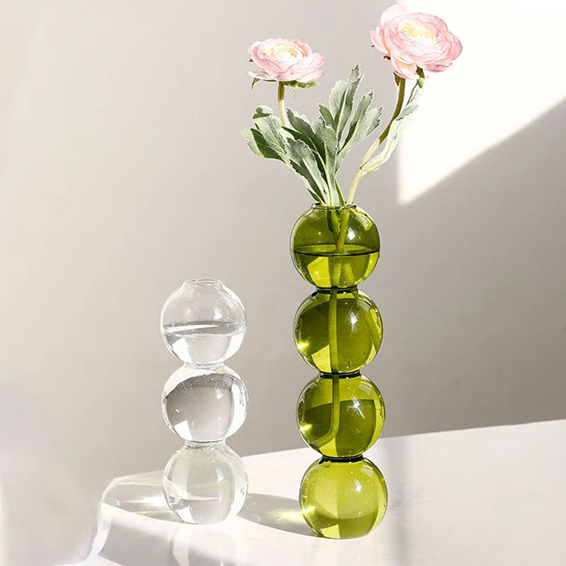 Glass Bubble Vase