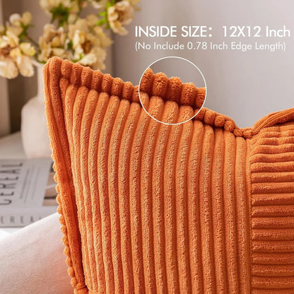 Broadside striped Throw Cushion Cover