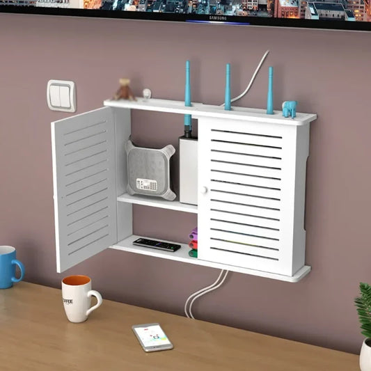 Wireless Wifi Router Shelf Storage Box